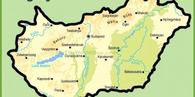 Budapesta kaart