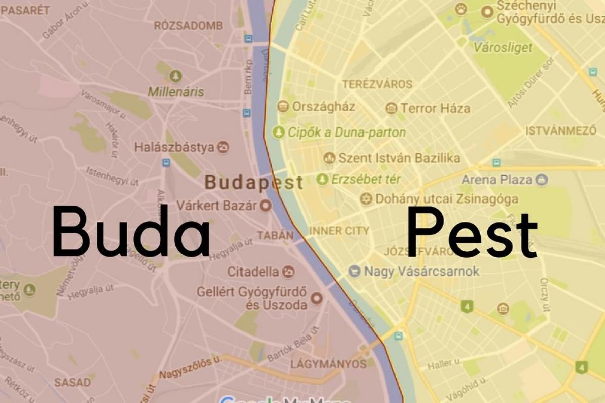 budapest wyk kaart