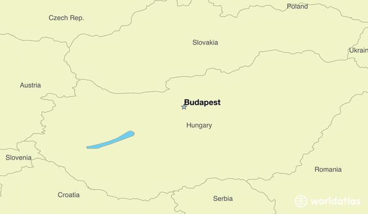 budapest hongarye kaart van europa