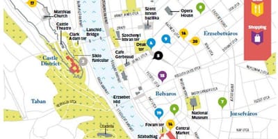 Kaart van ondergang kroeë budapest